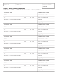Form BUS428 (RV-R00107) Business Tax Return - Tennessee, Page 4