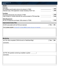 Form PTN-105 Subrecipient Project Grant Agreement Closeout - Texas, Page 2