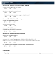 Form ROW-U-SUPPCHECK Supplemental Utility Adjustment Checklist - Texas, Page 4