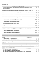 Form PTN-102 Drug and Alcohol Management Program Monitoring Form - Texas, Page 13