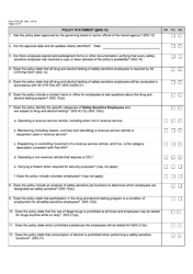 Form PTN-102 Drug and Alcohol Management Program Monitoring Form - Texas, Page 2