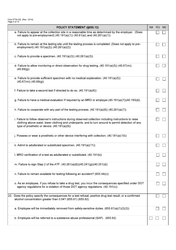 Form PTN-102 Drug and Alcohol Management Program Monitoring Form - Texas, Page 5