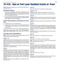 Instructions for Form TC-41 Utah Fiduciary Income Tax Return - Utah, Page 21