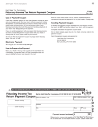 Instructions for Form TC-41 Utah Fiduciary Income Tax Return - Utah, Page 34