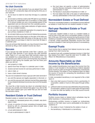Instructions for Form TC-41 Utah Fiduciary Income Tax Return - Utah, Page 5