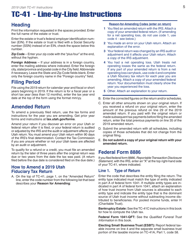 Instructions for Form TC-41 Utah Fiduciary Income Tax Return - Utah, Page 7
