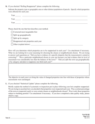 VT Form RA-309 Detailed Reappraisal Compliance Report - Vermont, Page 3