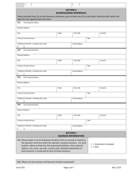 Form 501 Fantasy Contest Operator Registration Application - Virginia, Page 3