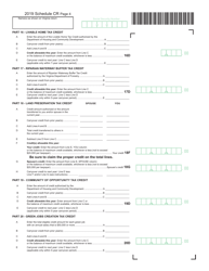 Form 760 (760PY; 763; 765) Schedule CR Credit Computation Schedule - Virginia, Page 4