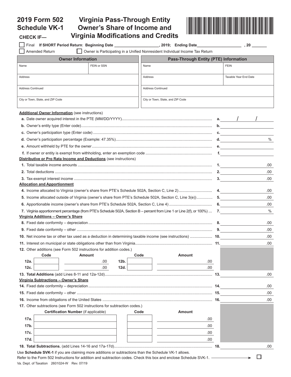Ckht 502 Form 2019 Any Taxpayer Can Download The 502b Form And File 