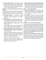 Instructions for Form LPC-1 Application for a Land Preservation Tax Credit - Virginia, Page 4