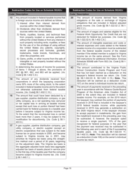 Instructions for Form 502 Pass-Through Entity Return of Income and Return of Nonresident Withholding Tax - Virginia, Page 20