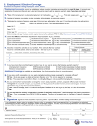 Form BLS-700-028 Business License Application - Washington, Page 4