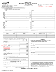 Form REV84 0003E Mobile Home Real Estate Excise Tax Affidavit - Washington, Page 5