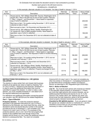 Instructions for Form REV85 0050 Estate and Transfer Tax Return - Washington, Page 9