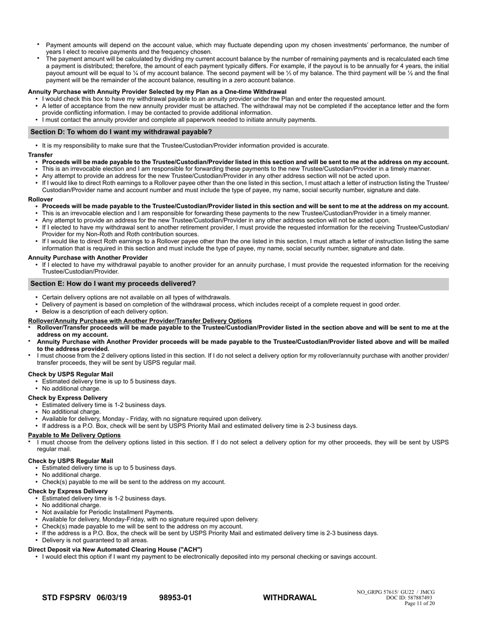Separation From Employment Withdrawal Request - Washington, Page 11