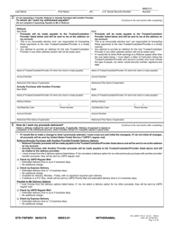 Separation From Employment Withdrawal Request - Washington, Page 4