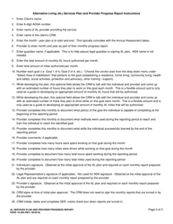 DSHS Form 10-269 Alternative Living (Al) Services Plan and Provider Progress Report - Washington, Page 3