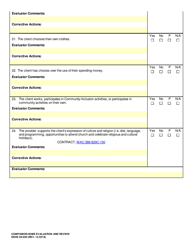 DSHS Form 09-995 Companion Home Evaluation and Review - Washington, Page 25
