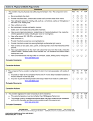 DSHS Form 09-995 Companion Home Evaluation and Review - Washington, Page 5