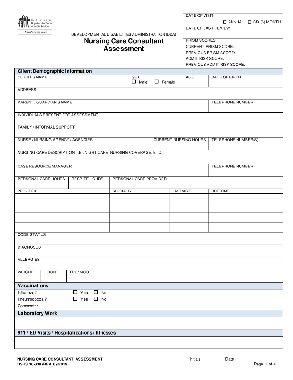 peli assessment nursing home