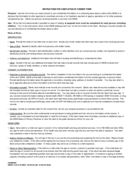 DSHS Form 14-012 Consent - Washington (English/Hindi), Page 2
