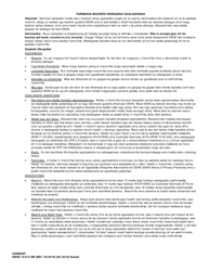 DSHS Form 14-012 Consent - Washington (Somali), Page 2