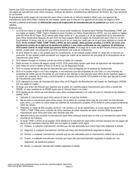 DSHS Formulario 18-078 Solicitud De Servicios De Ejecucion De Manutencion Por No Asistencia - Washington (Spanish), Page 2