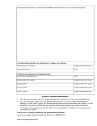 DSHS Form 18-334 Your Options for Child Support Collection While Receiving Temporary Assistance for Needy Families (TANF) - Washington (French), Page 2