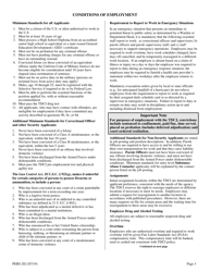 Form PERS282 Employment Application Supplement - Texas, Page 3