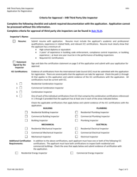 TDLR Form IHB106 Ihb Third Party Site Inspector Application for Registration - Texas, Page 4