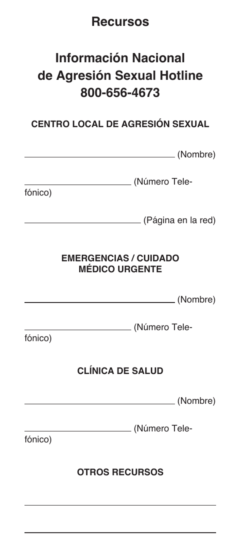 Formulario VESS-23S Derechos Adicionales De Las Victimas De Agresion Sexual - Texas (Spanish), Page 2