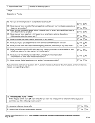 Form RC-4A Personal History Statement - Texas, Page 25