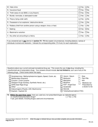 Form RC-4A Personal History Statement - Texas, Page 27