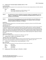 Form OP-UA7 (10022) Flare Attributes - Texas, Page 3
