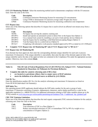 Form OP-UA50 (10223) Fluid Catalytic Cracking Unit Catalyst Regenerator/Fuel Gas Combustion Device/Claus Sulfur Recovery Plant Attributes - Texas, Page 11