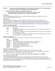 Form OP-UA50 (10223) Fluid Catalytic Cracking Unit Catalyst Regenerator/Fuel Gas Combustion Device/Claus Sulfur Recovery Plant Attributes - Texas, Page 13