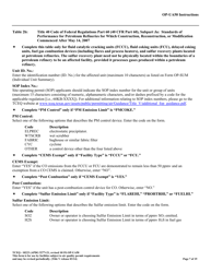 Form OP-UA50 (10223) Fluid Catalytic Cracking Unit Catalyst Regenerator/Fuel Gas Combustion Device/Claus Sulfur Recovery Plant Attributes - Texas, Page 7