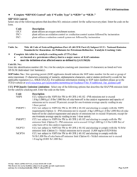 Form OP-UA50 (10223) Fluid Catalytic Cracking Unit Catalyst Regenerator/Fuel Gas Combustion Device/Claus Sulfur Recovery Plant Attributes - Texas, Page 8
