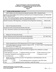 Form PI-7-CERT (20182) Certification and Registration for Permits by Rule - Texas, Page 12