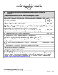 Form PI-7-CERT (20182) Certification and Registration for Permits by Rule - Texas, Page 14