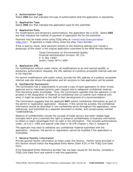 Form 20650 Permit/Registration Modification and Temporary Authorization Application Form for an Msw Facility - Texas, Page 10