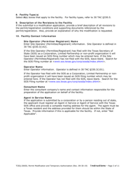Form 20650 Permit/Registration Modification and Temporary Authorization Application Form for an Msw Facility - Texas, Page 11