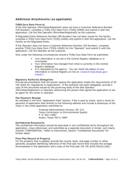 Form 20650 Permit/Registration Modification and Temporary Authorization Application Form for an Msw Facility - Texas, Page 18