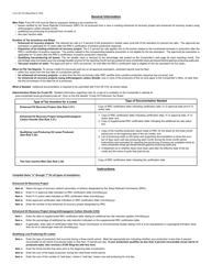 Form AP-216 Texas Crude Oil Lease Tax Exemption Application - Texas, Page 2