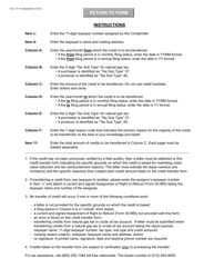 Form 10-147 Credit Transfer Form for Natural Gas Tax - Texas, Page 2