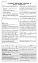 Document preview: Formulario 50-195-S Procedimientos Para La Protesta Y Apelacion De Los Impuestos De La Propiedad - Texas (Spanish)