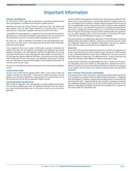 Form 50-165 Application for 1-d Agricultural Appraisal - Texas, Page 3