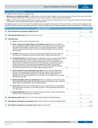 Form 50-856 Sample Tax Rate Calculation Worksheet Taxing Units Other Than School Districts or Water Districts - Texas, Page 4