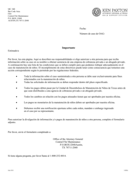 Formulario 1A004E Autorizasion Para Divulgar Informacion O Pagos - Texas (Spanish)